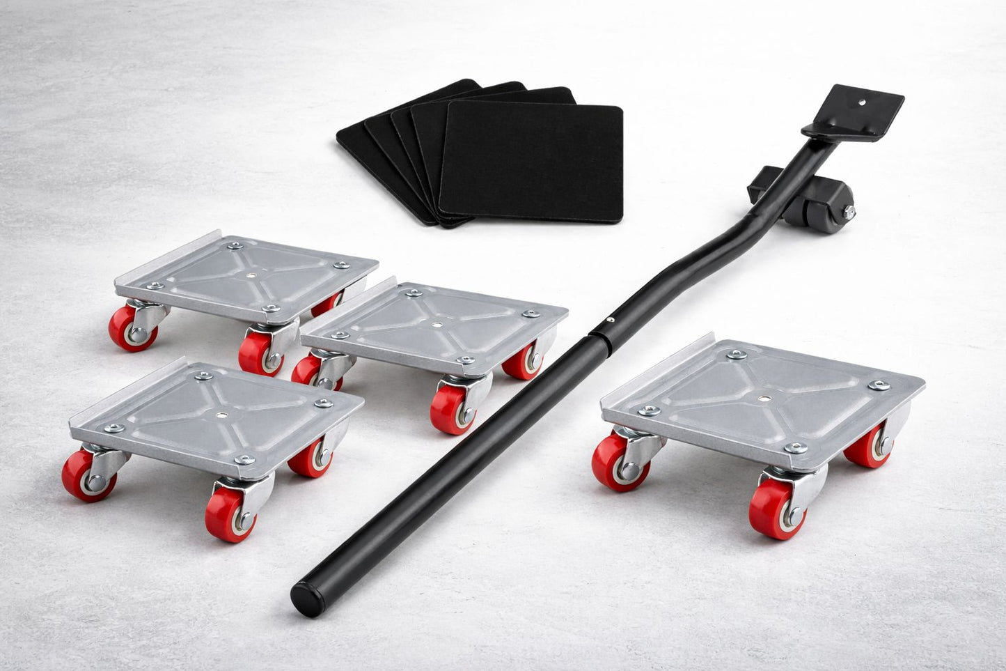 Set Transportador de Muebles Profesional – Capacidad 600 kg (Juego de Ruedas Giratorias 360°)