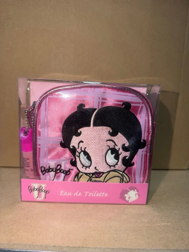 Set de Regalo Infantil Betty Boop – Eau de Toilette, Brillo de Labios y Neceser