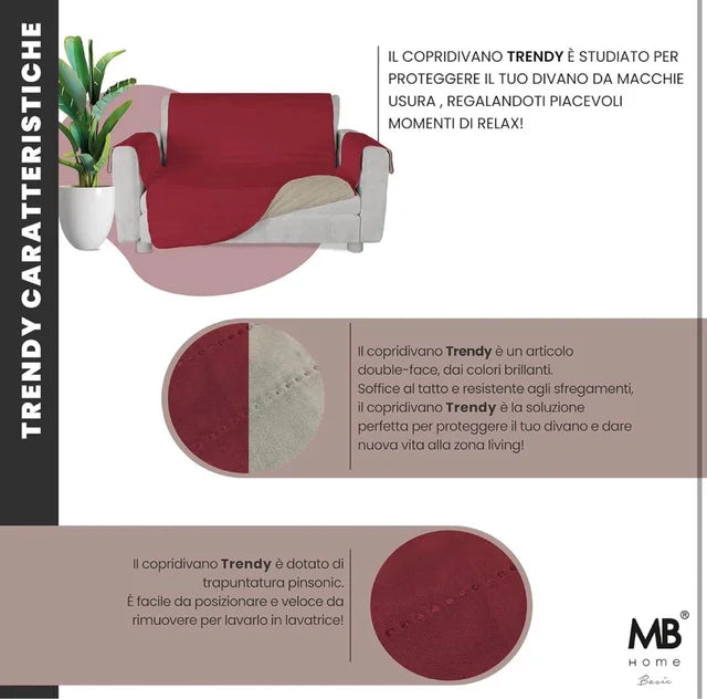 New 2-Seater Reversible Sofa Cover!