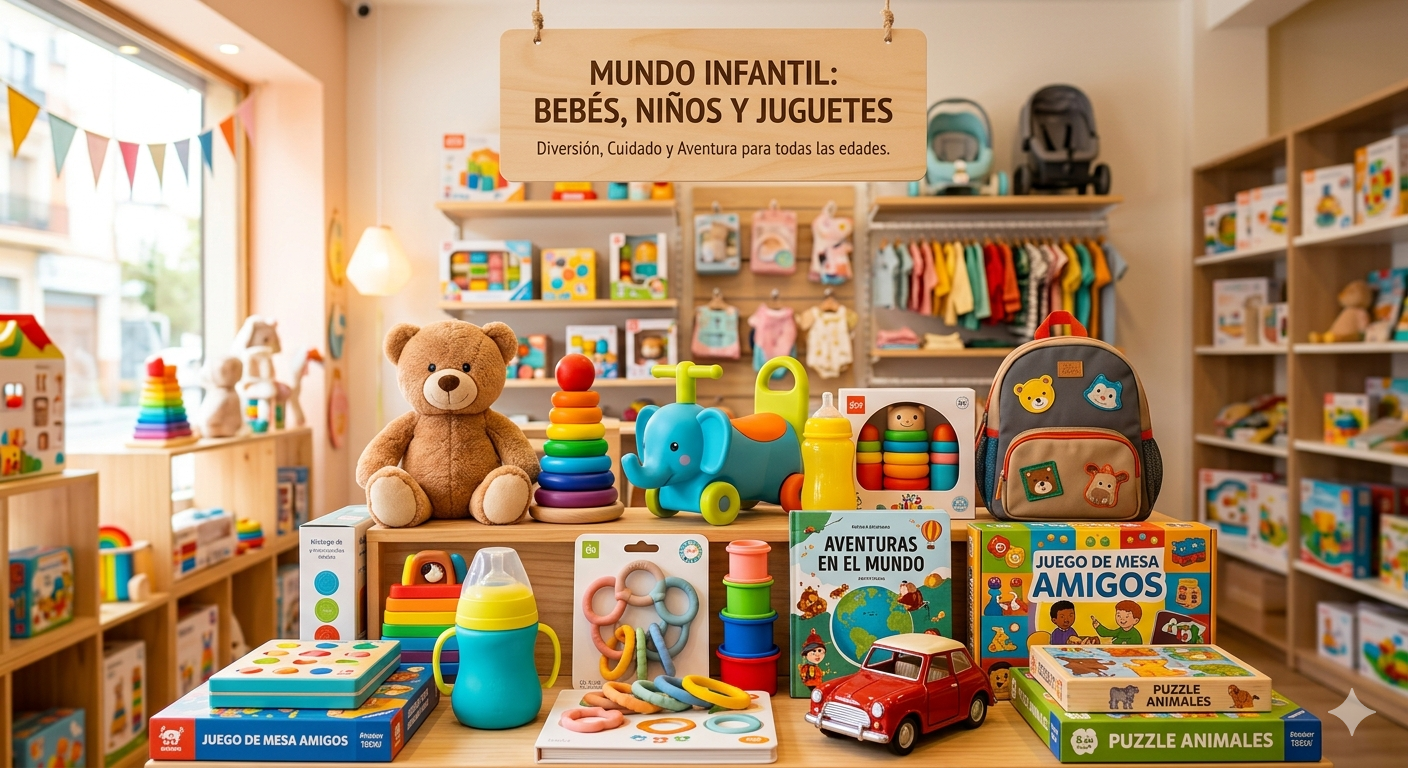Mundo Infantil: Bebés, Niños y Juguetes