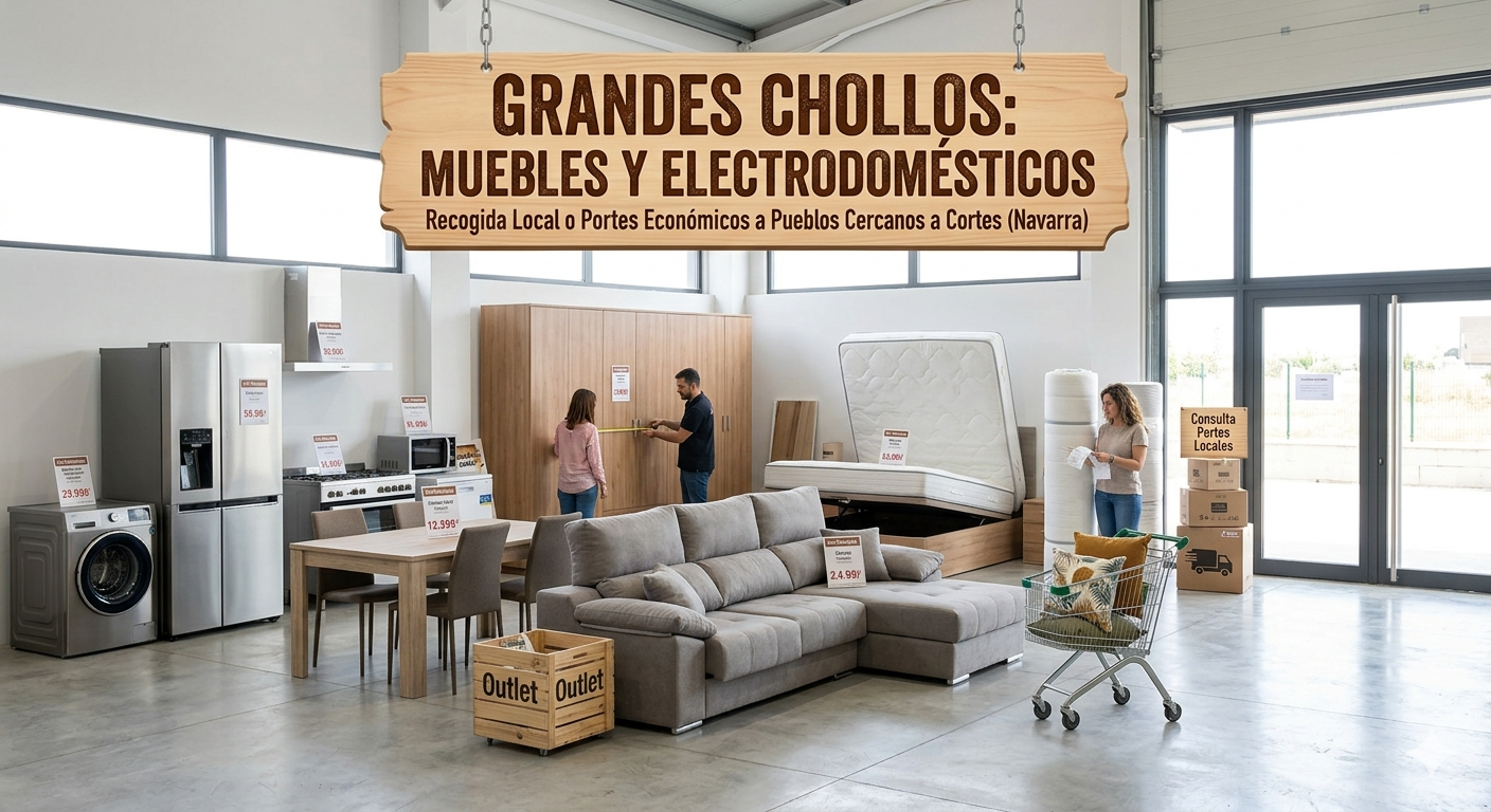 Muebles y Electrodomésticos: Grandes Chollos (Recogida Local)