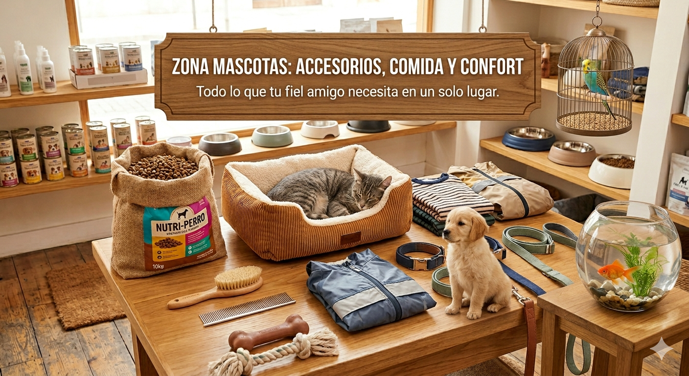 Todo para tus Mascotas: Cuidado, Confort y Alimentación