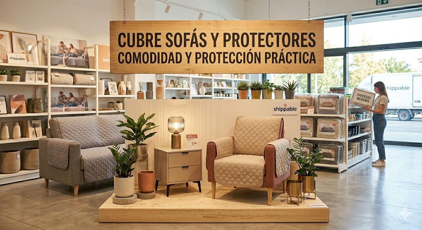 Cubre Sofás y Protectores (Comodidad y Protección)