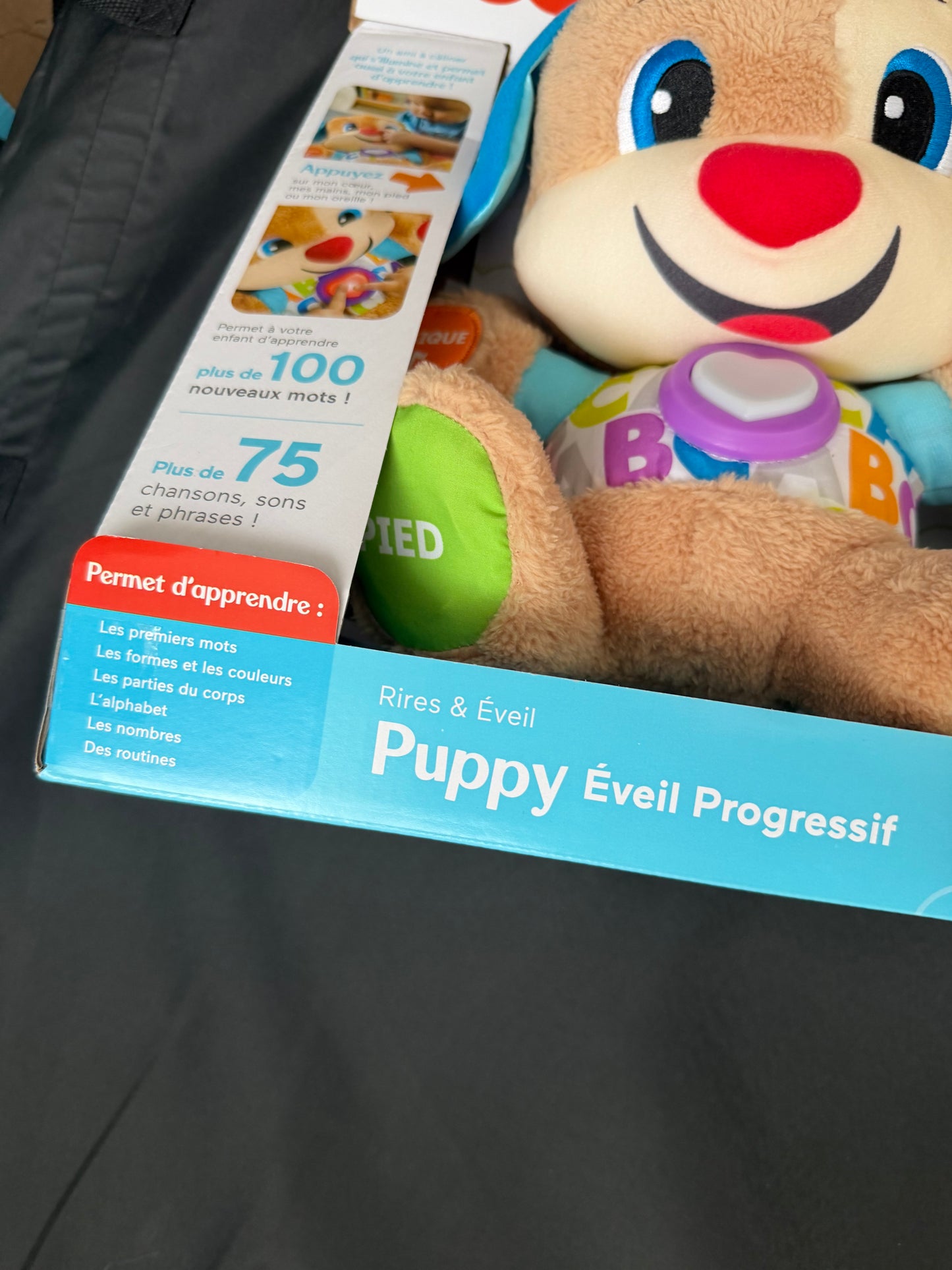 Fisher-Price: Perrito Aprendizaje Progresivo (Versión Francesa) – El compañero interactivo ideal