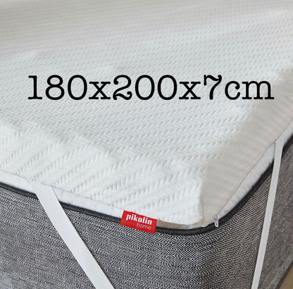 Topper Viscoelástico Multizonas Pikolin Home (180 x 200 x 7 cm)