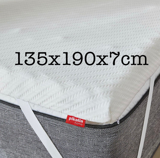 Topper Viscoelástico Multizonas Pikolin Home (135 x 190 x 7 cm)