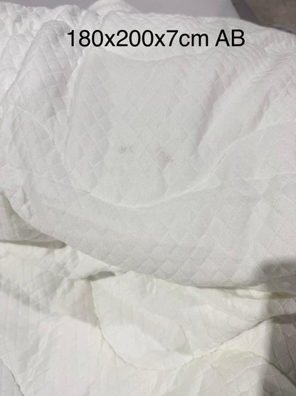 Topper Viscoelástico Linenspa (180 x 200 x 5 cm)
