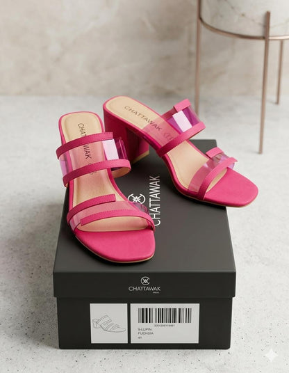 Fuchsia Sandals 41 NEW!