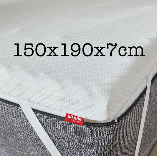Topper Viscoelástico Multizonas Pikolin Home (150 x 190 x 7 cm)