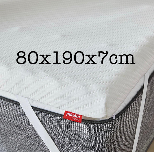 Topper Viscoelástico Multizonas Pikolin Home (80 x 190 x 7 cm)
