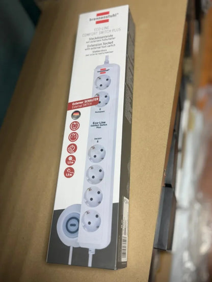 6-Outlet Power Strip 1.5m NEW!