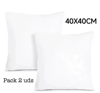 2-Pack Cushion Inserts 40x40cm NEW!