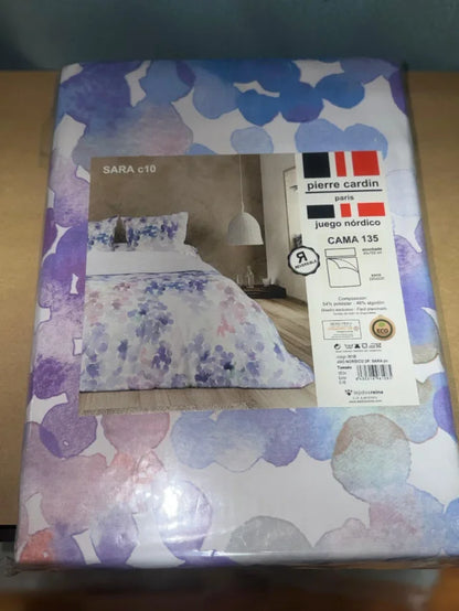 Juego de Funda Nórdica Pierre Cardin (Modelo Sara Malva) – Cama de 135