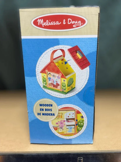 Casa de Madera Portátil Melissa &amp; Doug – Blue's Clues &amp; You!