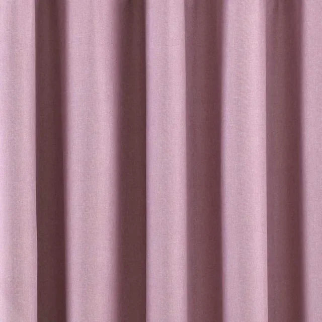Juego de Cortinas Opacas de Ojales Riva Home (Modelo Eclipse Blackout) – Color Malva (229 × 183 cm)