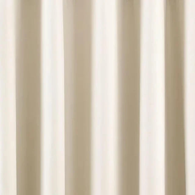 Ivory Eyelet Curtains 168x137cm (Pair) NEW
