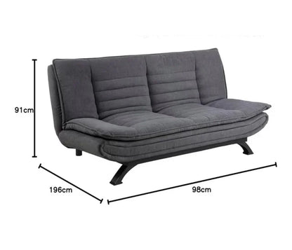 Gray Fabric Sofa Bed NEW