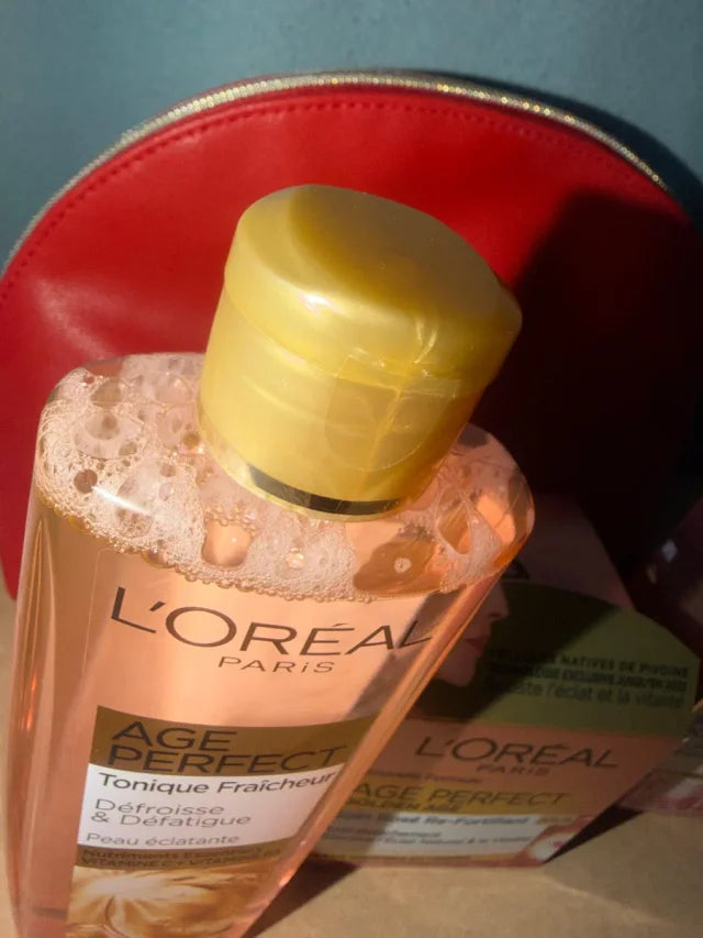 Pack Tratamiento L'Oréal Age Perfect Golden Age (Set de 3 Productos + Neceser)
