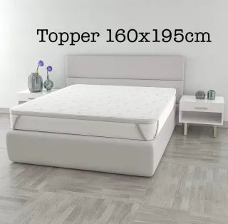 Topper Viscoelástico Queen Size (160 x 195 x 3 cm)