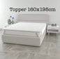 Topper Viscoelástico Queen Size (160 x 195 x 3 cm)