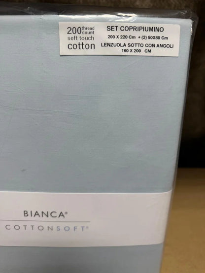 Duvet Cover Set 200X220cm with Fitted Sheet NEW €18
