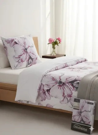 Duvet Cover Cotton Bed 80/90 Pink Flowers €13