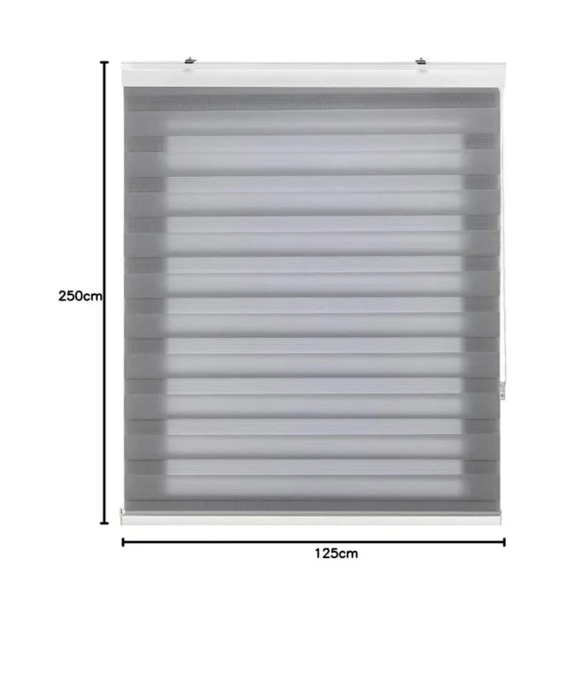 Grey Roller Blind 125x255cm NEW3 units €25