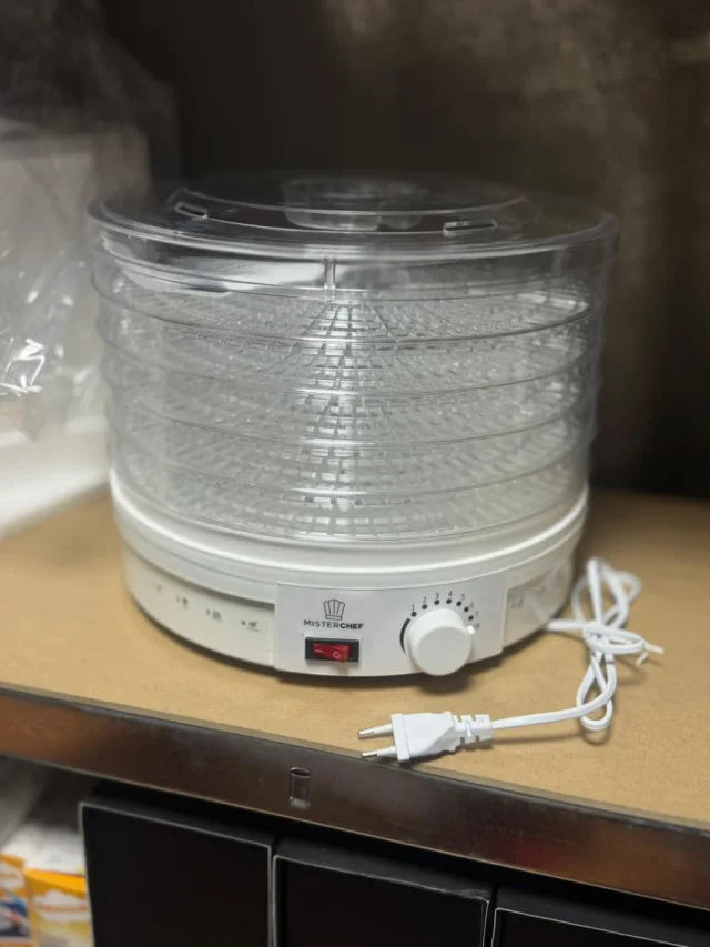 Deshidratador de Alimentos MisterChef 250W (5 Bandejas Grandes)