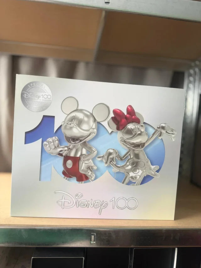 Set de Peluches de Colección Disney Mickey & Minnie Mouse "100 Años" (Edición Limitada)