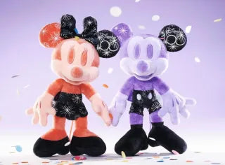 Set de Peluches de Colección Disney Mickey & Minnie Mouse "100 Años" (Edición Limitada Exclusiva)