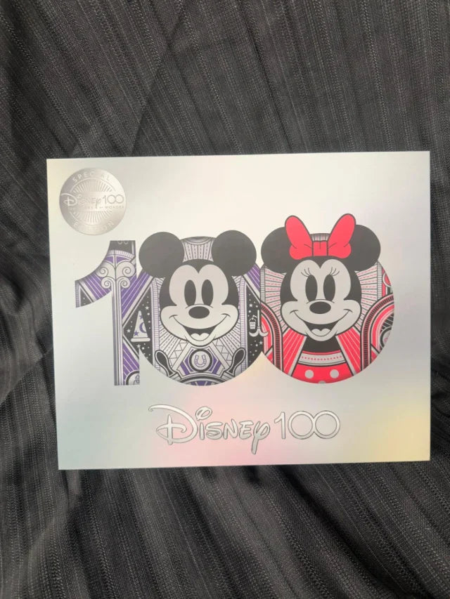 Set de Peluches de Colección Disney Mickey & Minnie Mouse "100 Años" (Edición Limitada Exclusiva)