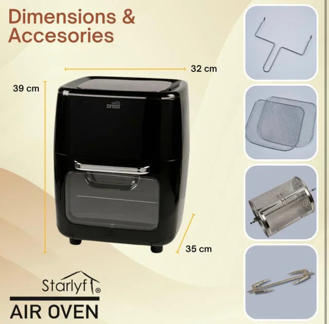 Starlyf 12L Air Fryer NEW