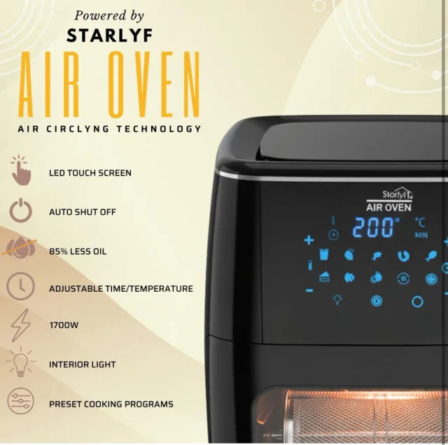 Starlyf 12L Air Fryer NEW