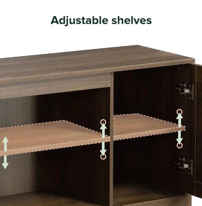 Brown TV Stand 147cm NEW