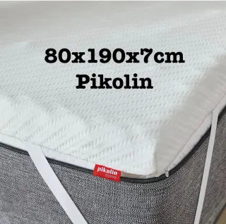 Memory Foam Mattress Topper 80x190x7cm PIKOLIN
