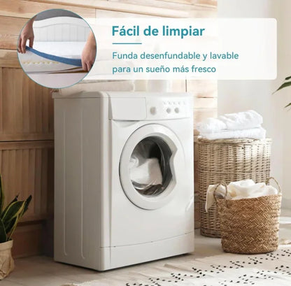 Topper Viscoelástico Amazon Basics (160 x 200 x 5 cm)