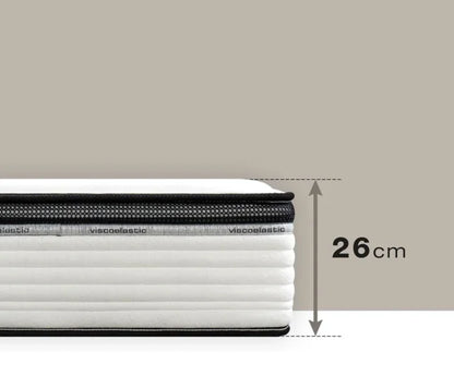 Bio Memory Viscoelastic Mattress 80x190x26cm