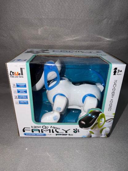 Perrito Robótico Interactivo con Luces y Sonido