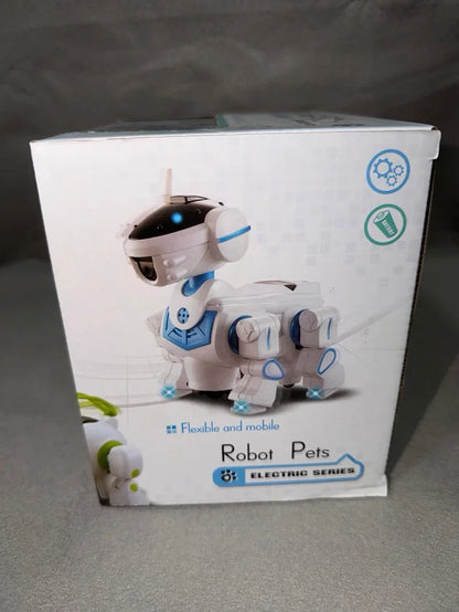 Perrito Robótico Interactivo con Luces y Sonido