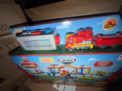 Playset de Trenes Mighty Express Mission Station