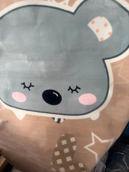 Alfombra Infantil Redonda Koala (ø 160 cm)