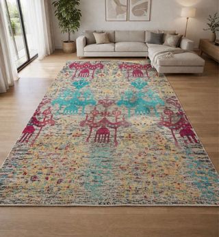 Alfombra Étnica BAKERO® Ikat Multi 158 (160 x 230 cm)