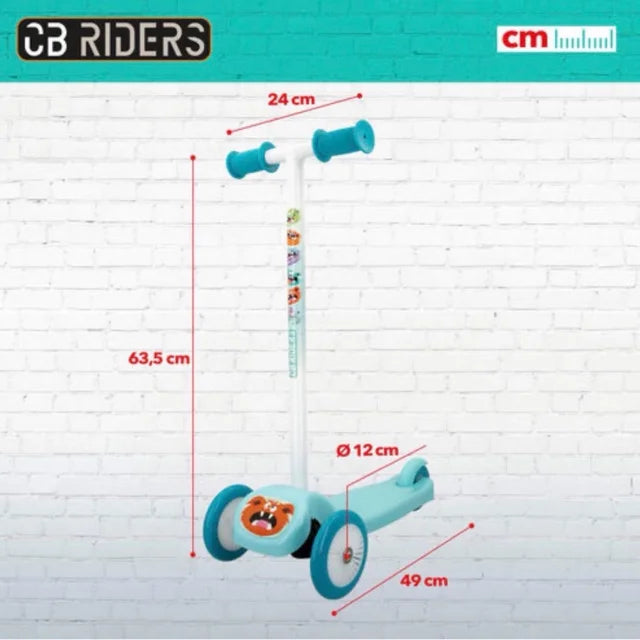 Patinete Infantil de 3 Ruedas CB Riders – Edición Personalizable