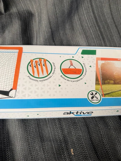 Portería de Fútbol Portátil Aktive Sports – 200 × 100 cm