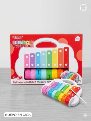 Xilófono Infantil Rainbow 2 en 1 – Kelinbaby