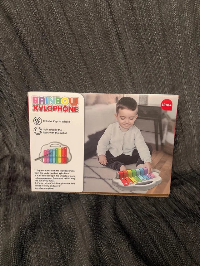 Xilófono Infantil Rainbow 2 en 1 – Kelinbaby