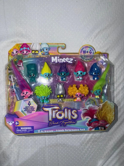 Pack de Figuras Coleccionables Trolls Band Together: Brozone + Friends (Mineez)