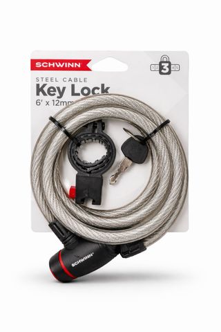 Candado de Cable de Acero de Alta Resistencia Schwinn – 1,8 m