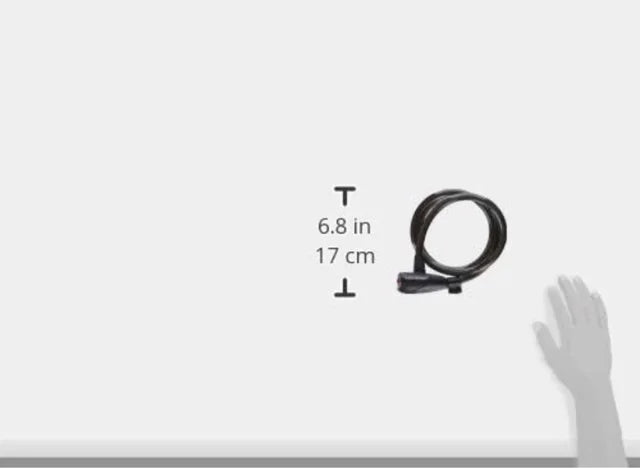Candado de Cable de Acero de Alta Resistencia Schwinn – 1,8 m
