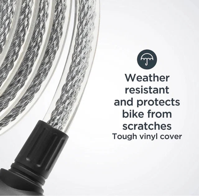 Candado de Cable de Acero de Alta Resistencia Schwinn – 1,8 m